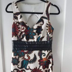 Multi-Color Fitted Cocktail Dress
